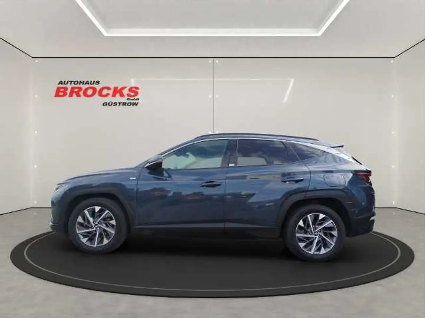 Hyundai TUCSON 1.6-Turbo 150PS (+48V) TREND el. Heck Blauw - 2