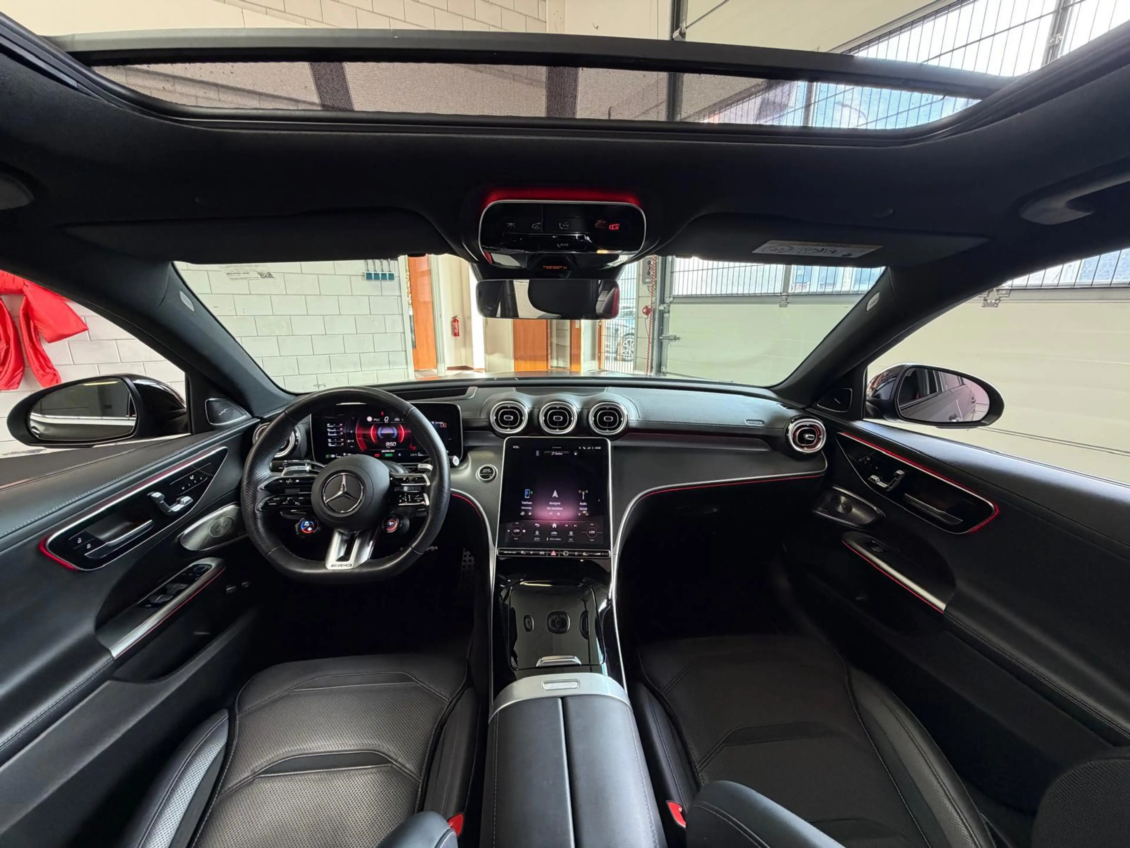 Mercedes-Benz C 63 AMG S E Performance, panoramadak, 680PK, Head-up, Burm — photo 38