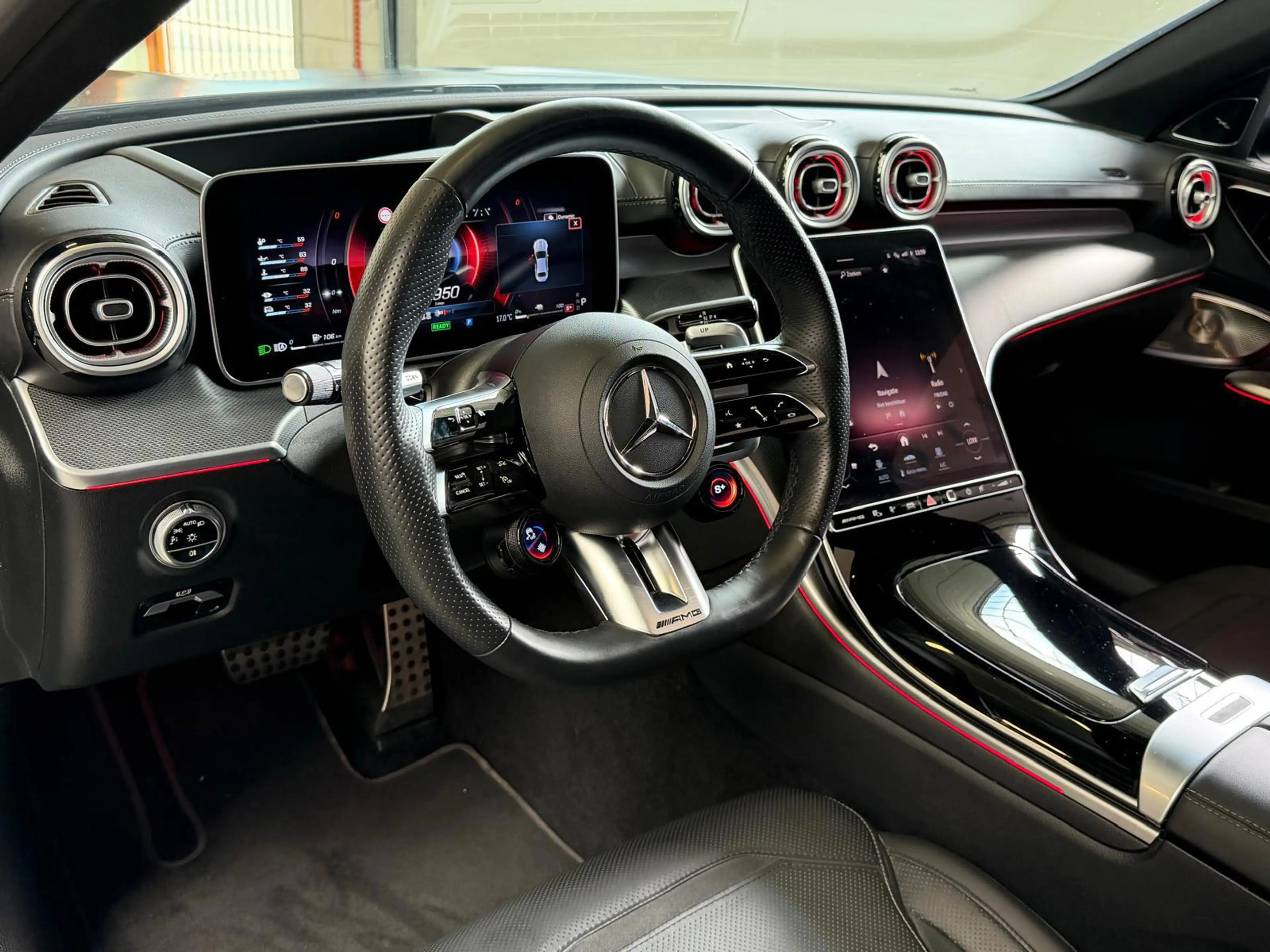 Mercedes-Benz C 63 AMG S E Performance, panoramadak, 680PK, Head-up, Burm — photo 2