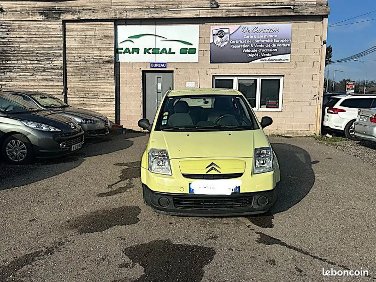 Citroen C2 1.1 3P Jaune - 2