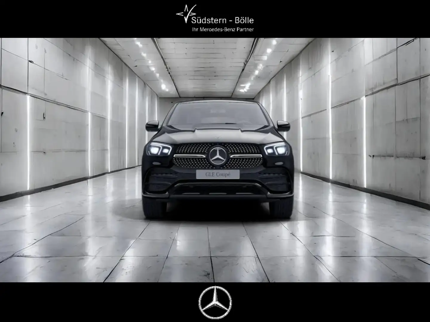 Mercedes-Benz GLE 400 d 4M Coupé +AMG+MEMORY+AMBIENTE+360°KAM Noir - 2