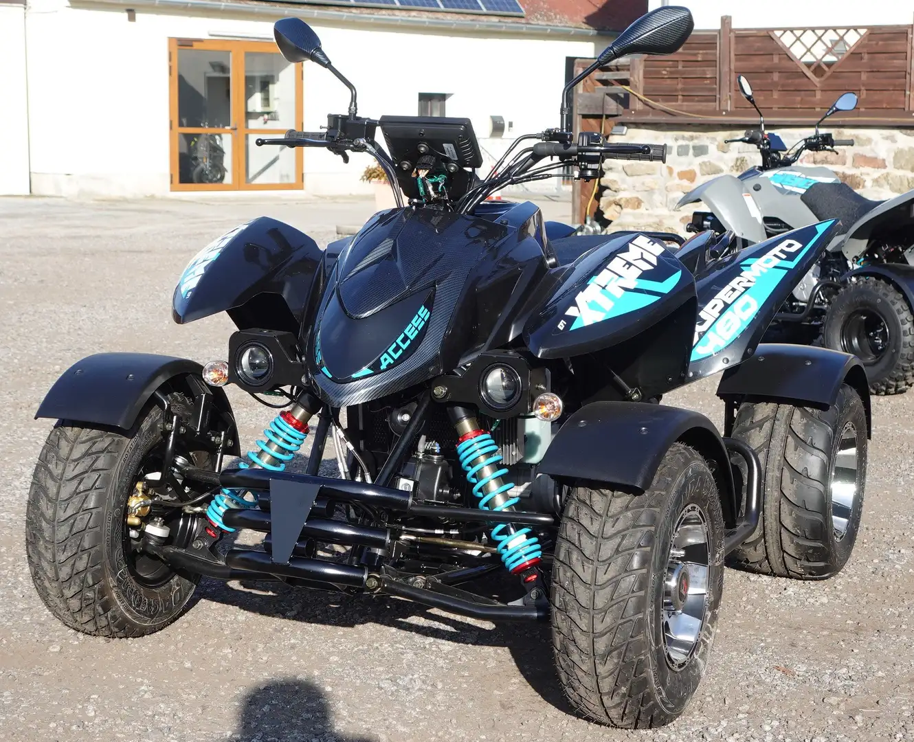 Access Xtreme Supermoto 480 Fekete - 1