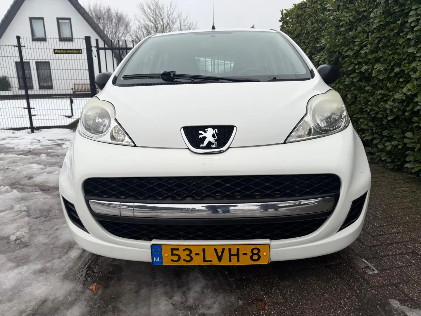 Peugeot 107 1.0-12V XR Wit 5-Deurs 2010 NL auto Weiß - 2