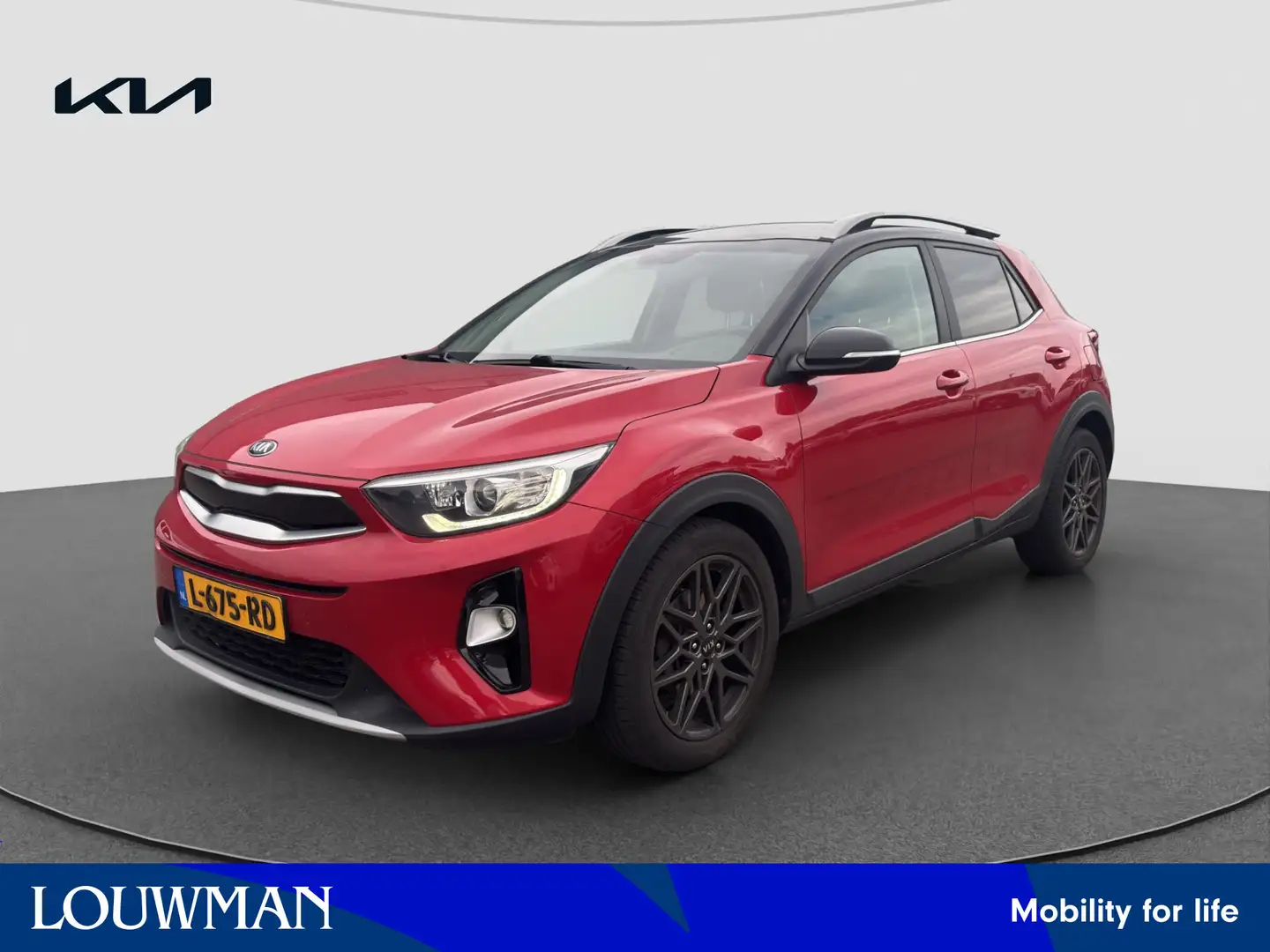 Kia Stonic 1.0 T-GDi DynamicPlusLine Limited Rood - 1