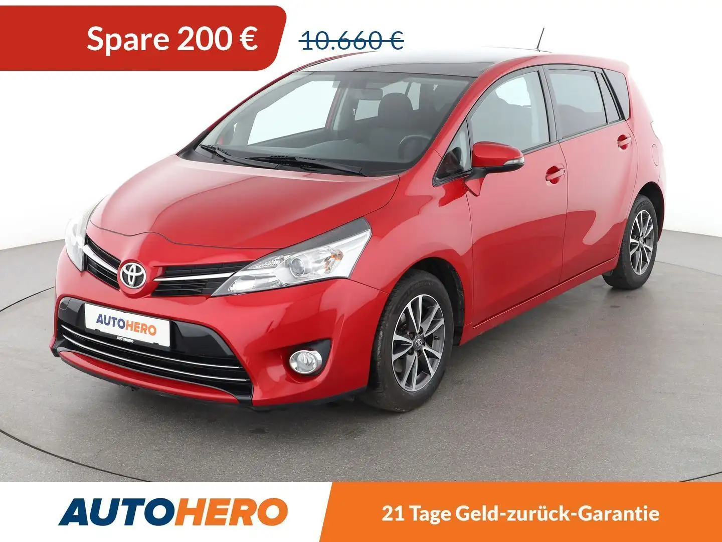 Toyota Verso 1.6 D-4D SkyView Edition*NAVI*CAM*SHZ*PANO* Rot - 1