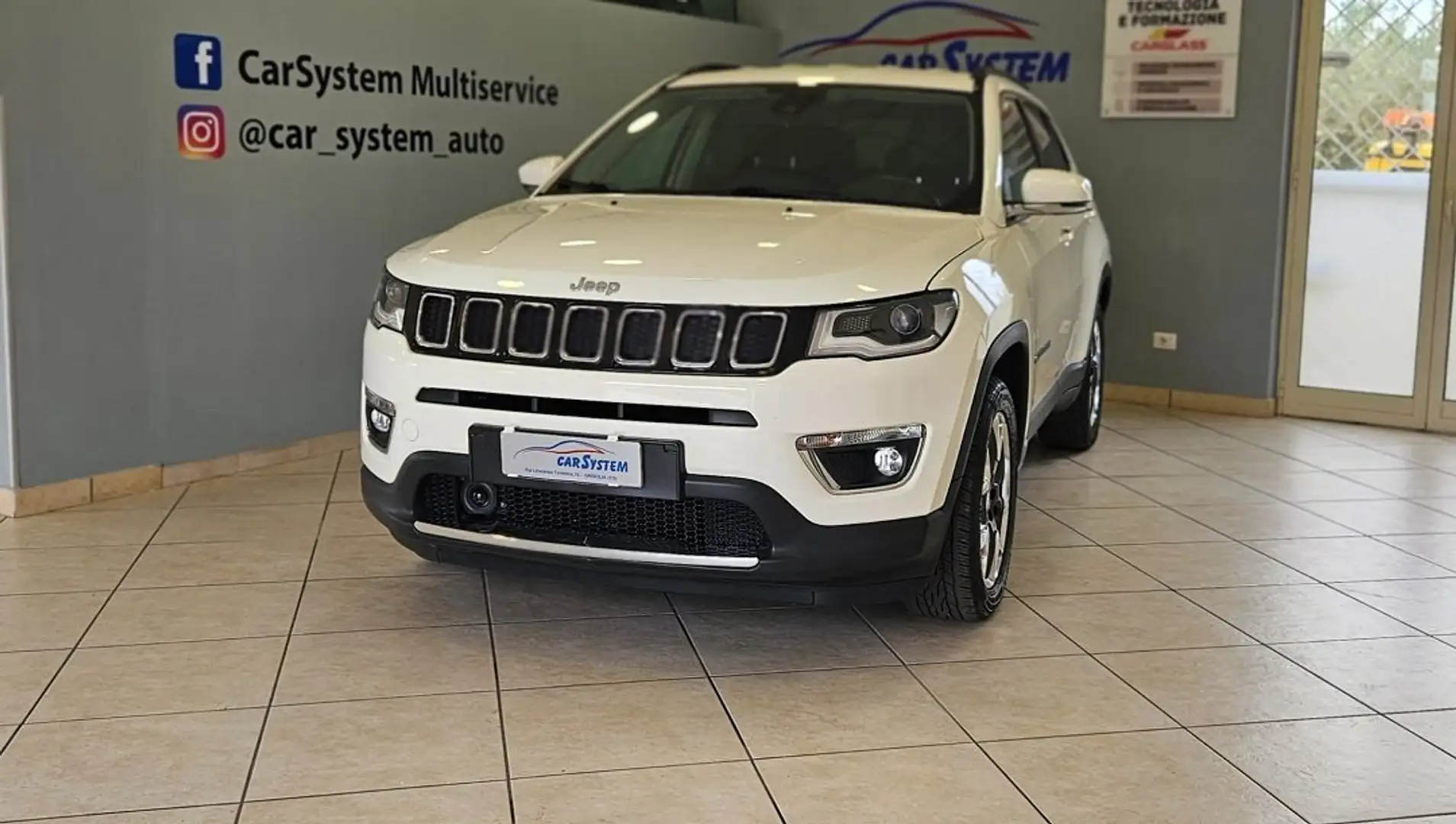 Jeep Compass Compass 1.6 mjt Limited 2wd 120cv Blanc - 1