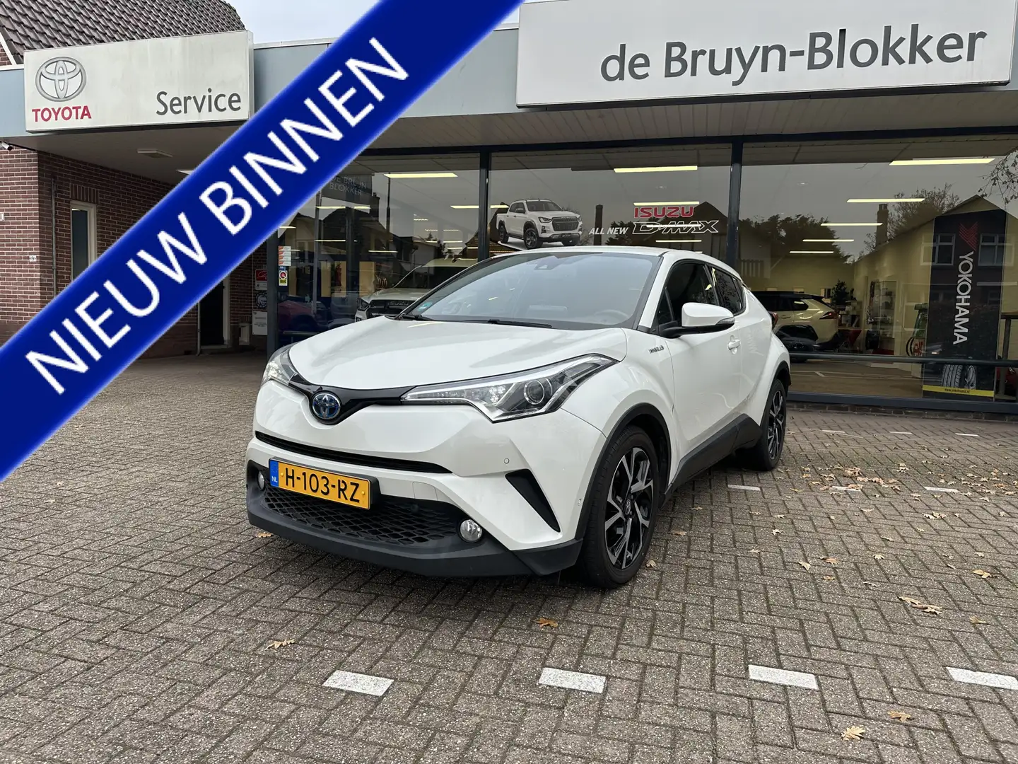 Toyota C-HR 1.8 Hybrid Style Pearl White Blanc - 1