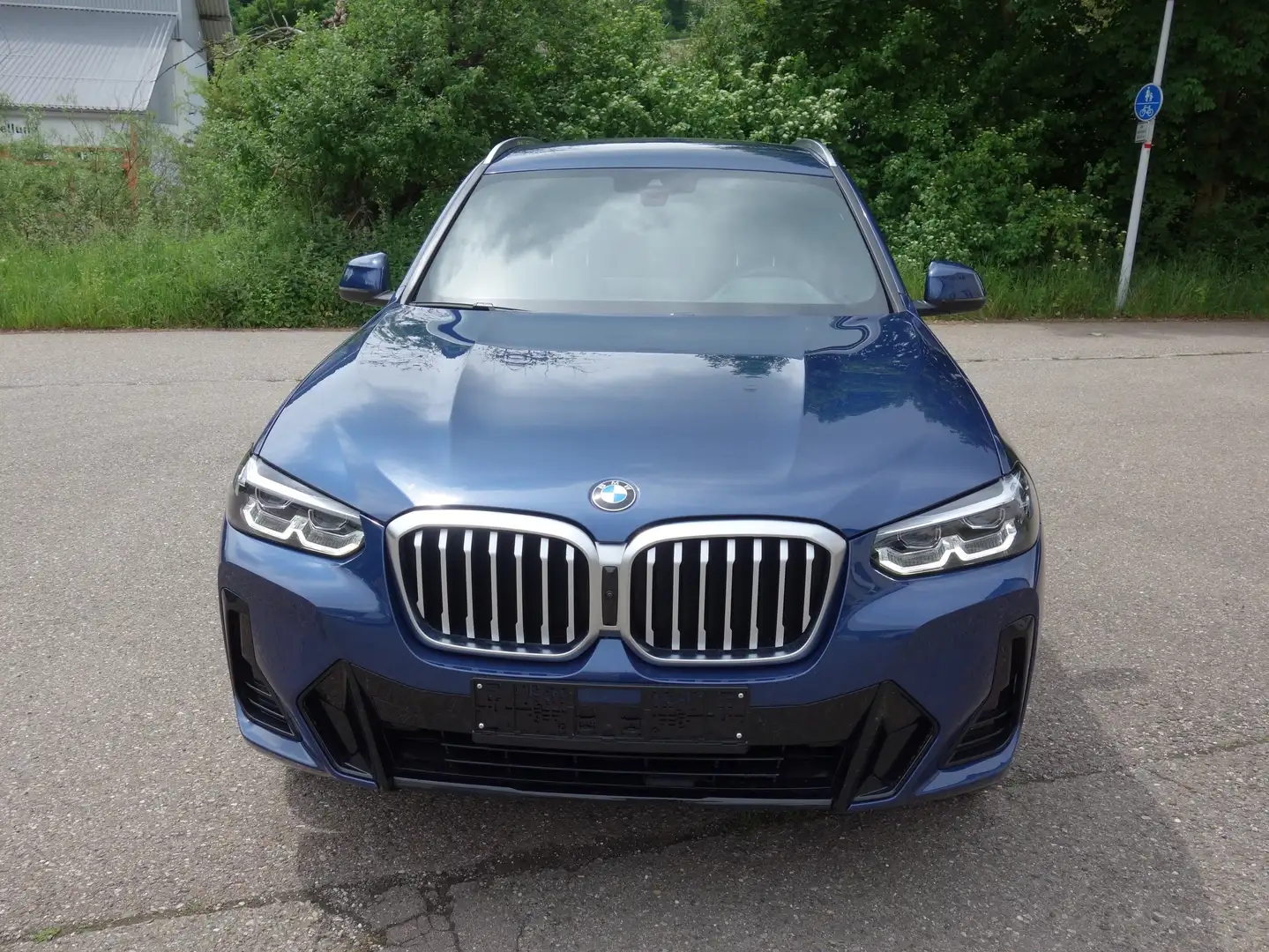 BMW X3 xDrive 20 d M Sport,Led,PDC,Leder, Blau - 2