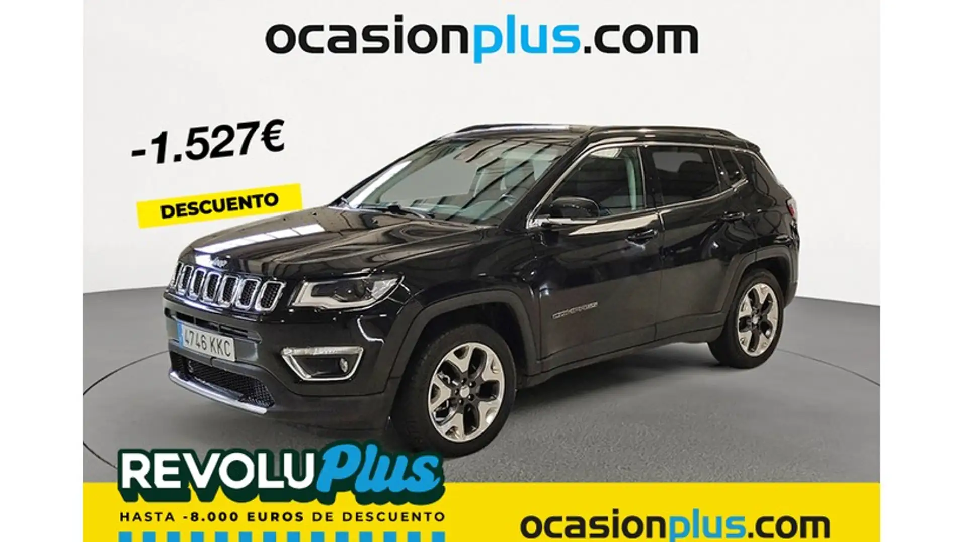 Jeep Compass 1.4 Multiair Limited 4x2 103kW Noir - 1