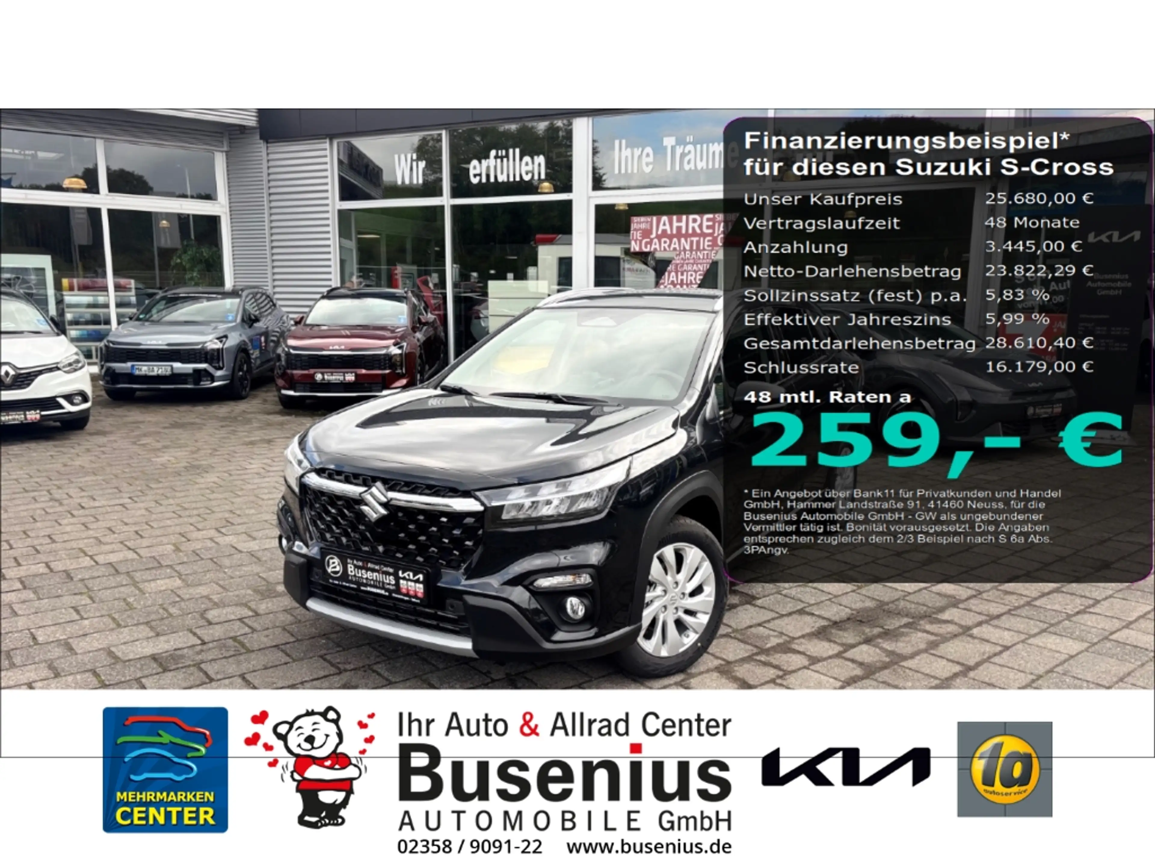 Suzuki SX4 S-Cross 1.4 Boosterjet MHD Comfort AllGrip+Navi+Kamera+LED