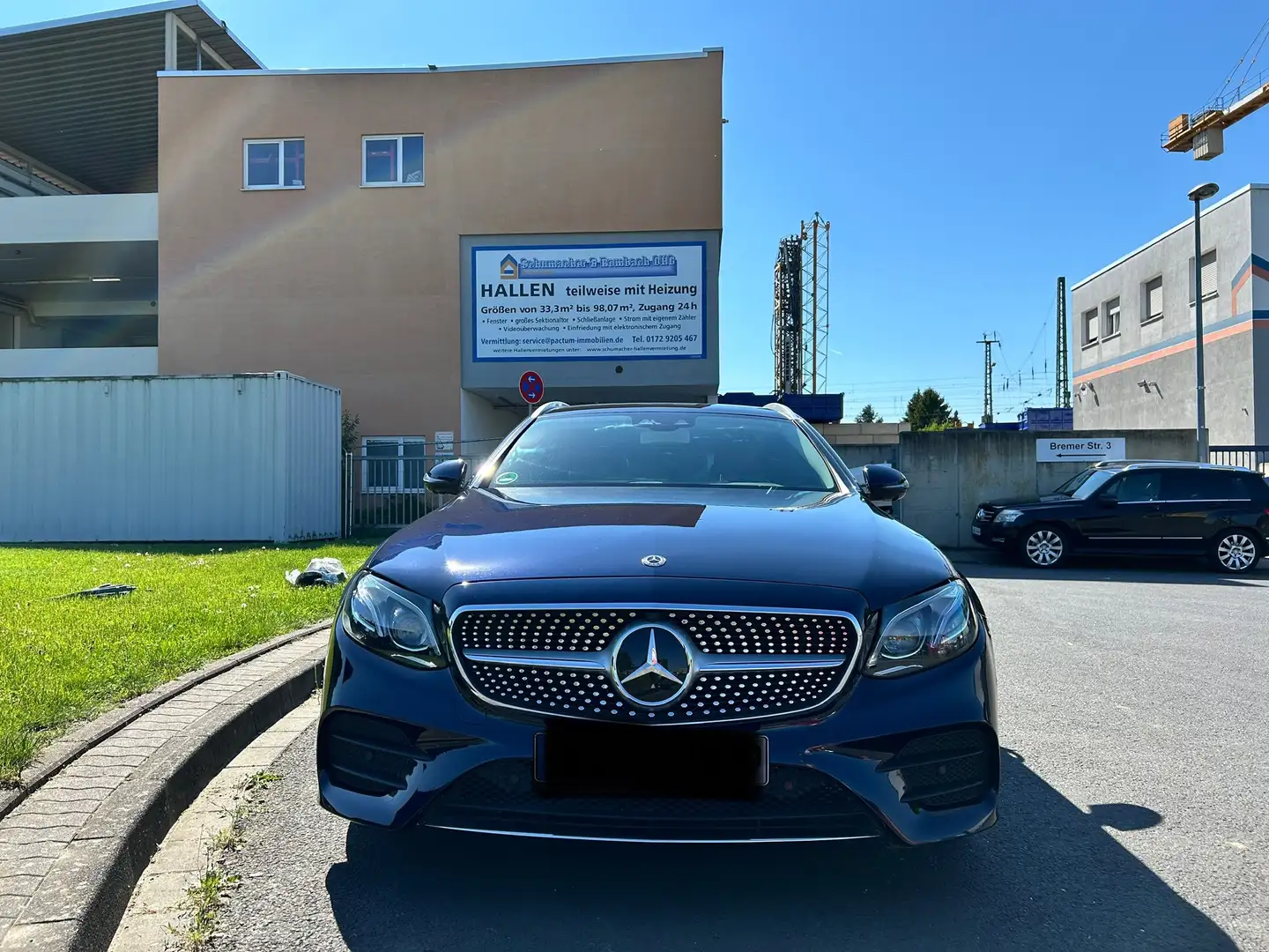 Mercedes-Benz E 200 E-Klasse AMG Line Modrá - 2