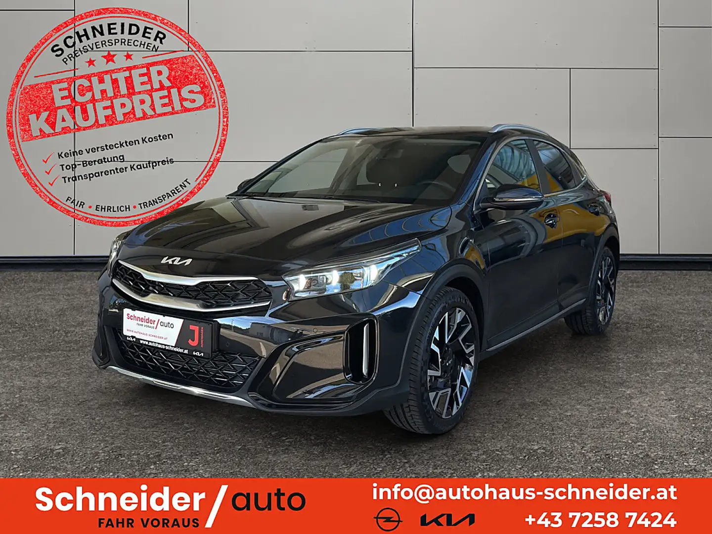Kia XCeed Xceed 1,6 TGDI GPF Gold DCT Schwarz - 1