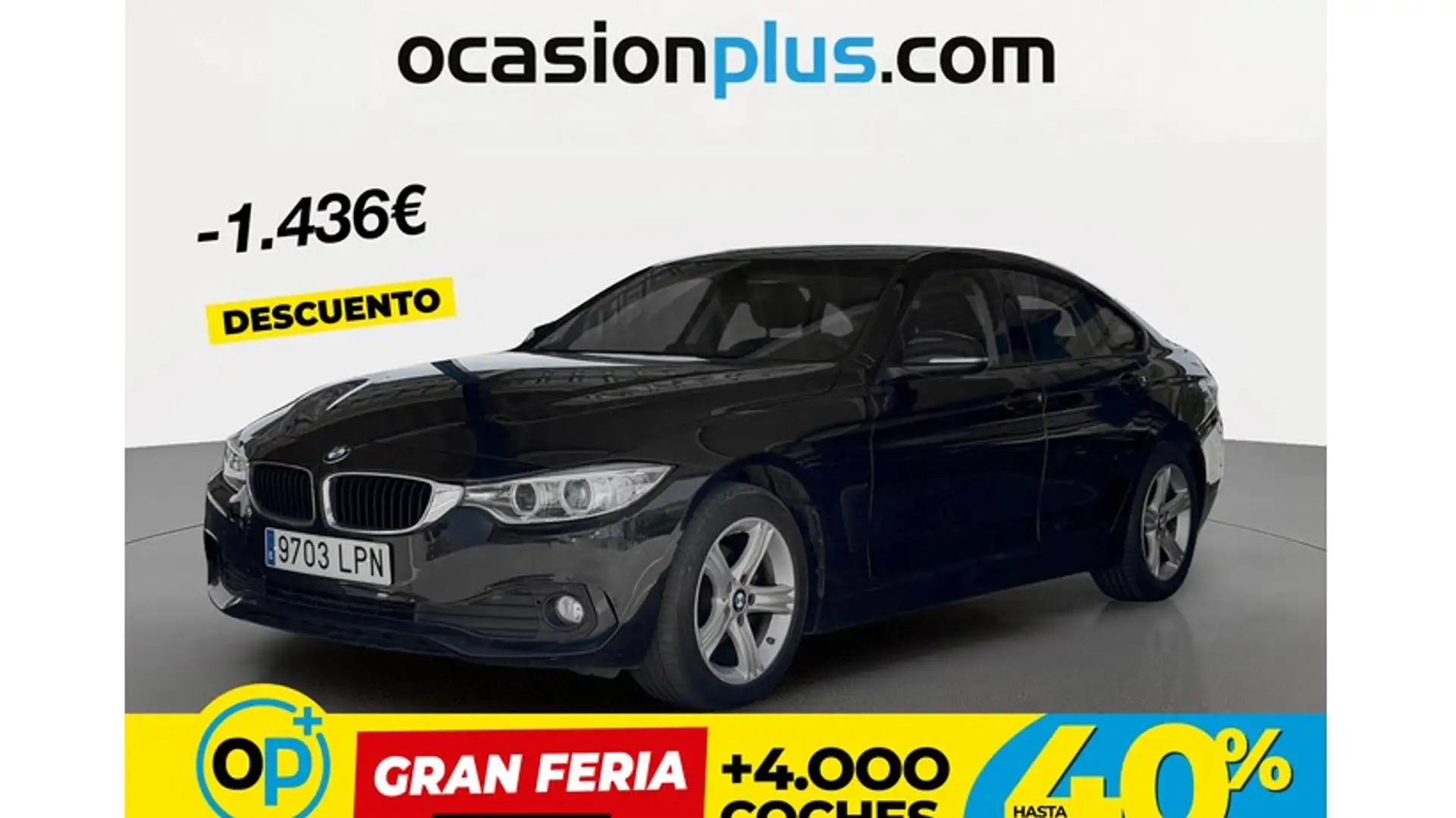 BMW 418 418d Gran Coupé Negro - 1