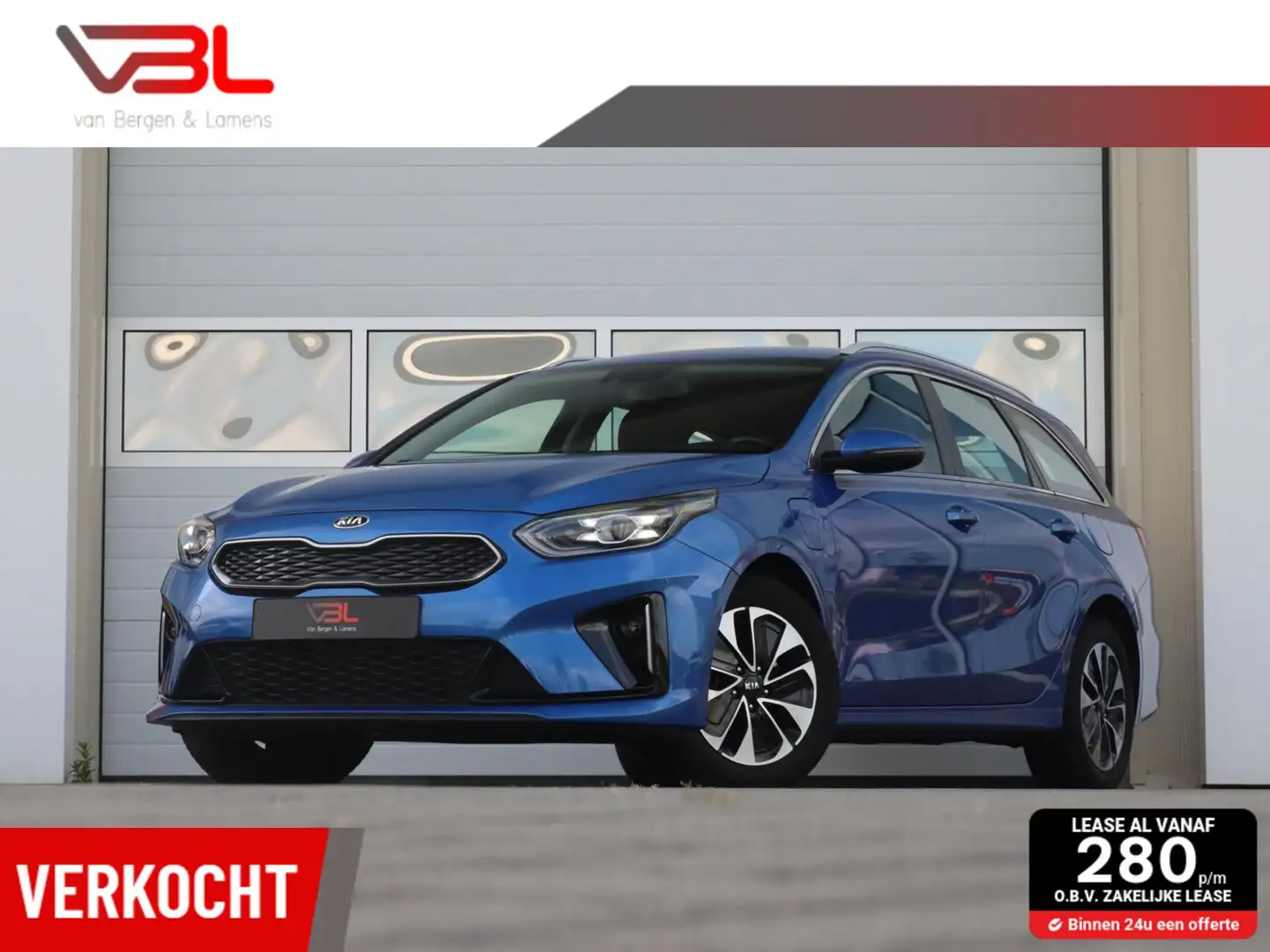Kia Ceed SW / cee'd SW Sportswagon 1.6 GDI PHEV DynamicPlusLine | Apple c Bleu - 1