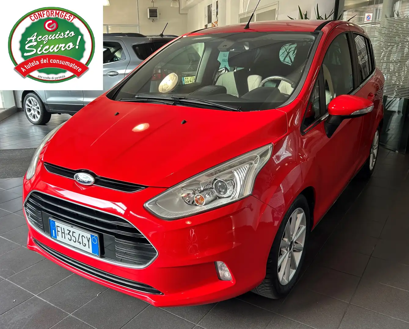 Ford B-Max B-Max 1.0 ecoboost Titanium 100cv E6 Rojo - 1