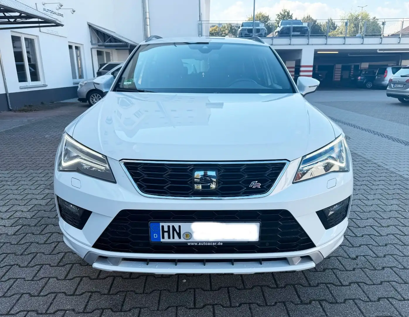 SEAT Ateca FR DSG NAVI/ACC/LED/ALCAN/TOPZUSTAND Blanc - 2