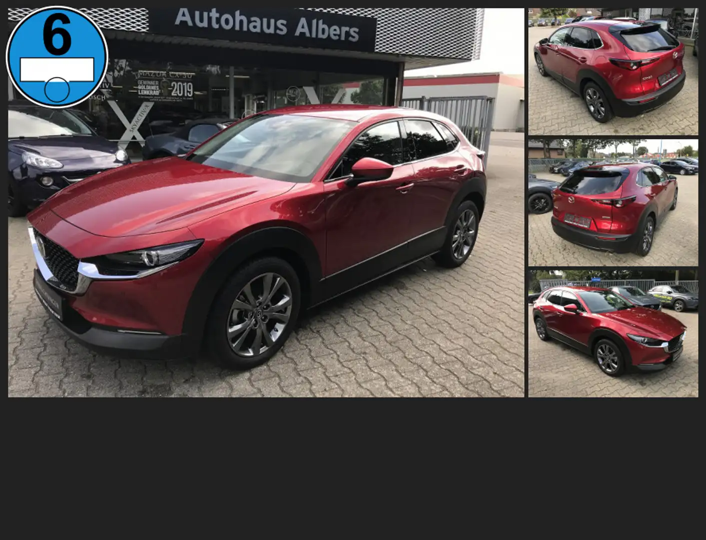 Mazda CX-30 SKYACTIV-X M HYBRID Selection, LEDER, BOSE, 360°Ka Schwarz - 1