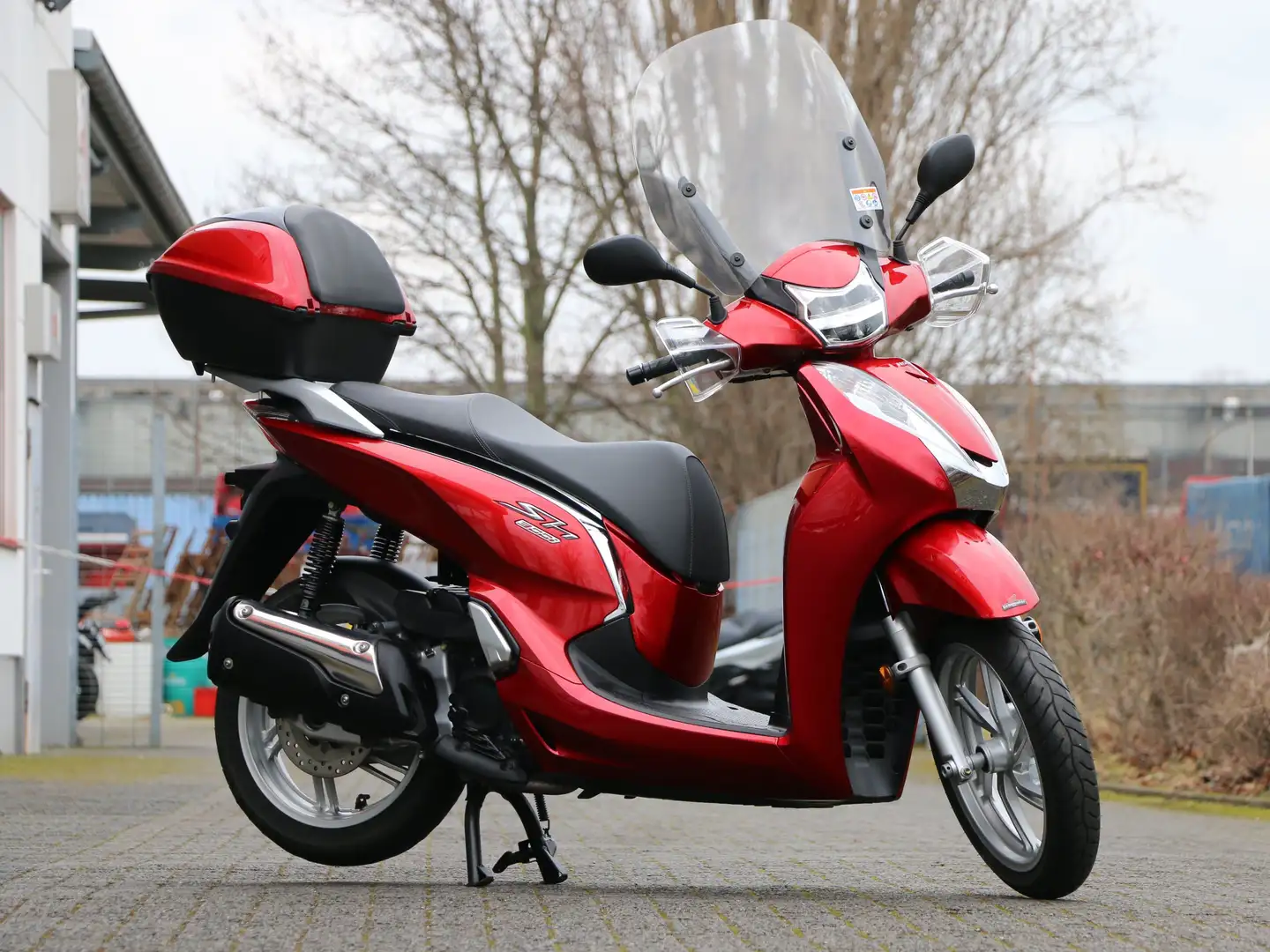Honda SH 300 mit Zubehör Czerwony - 2