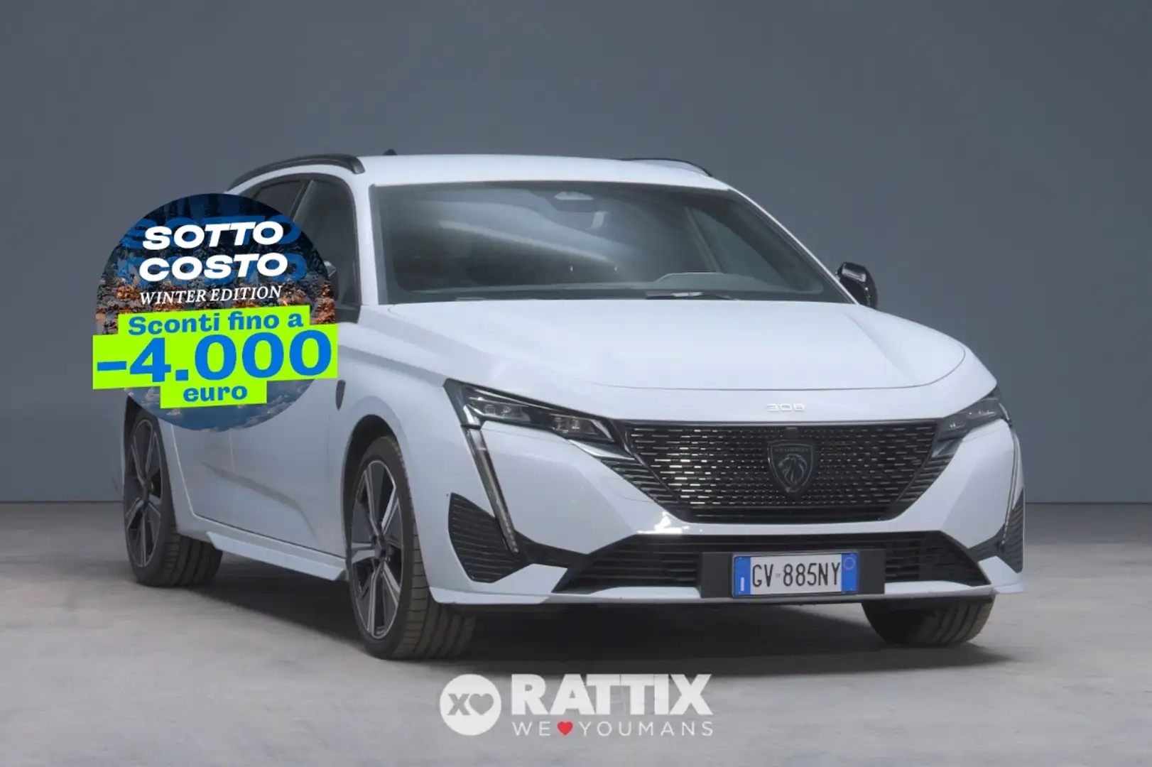 Peugeot 308 SW 1.6 Hybrid 225CV GT e-EAT8 Blanc - 1