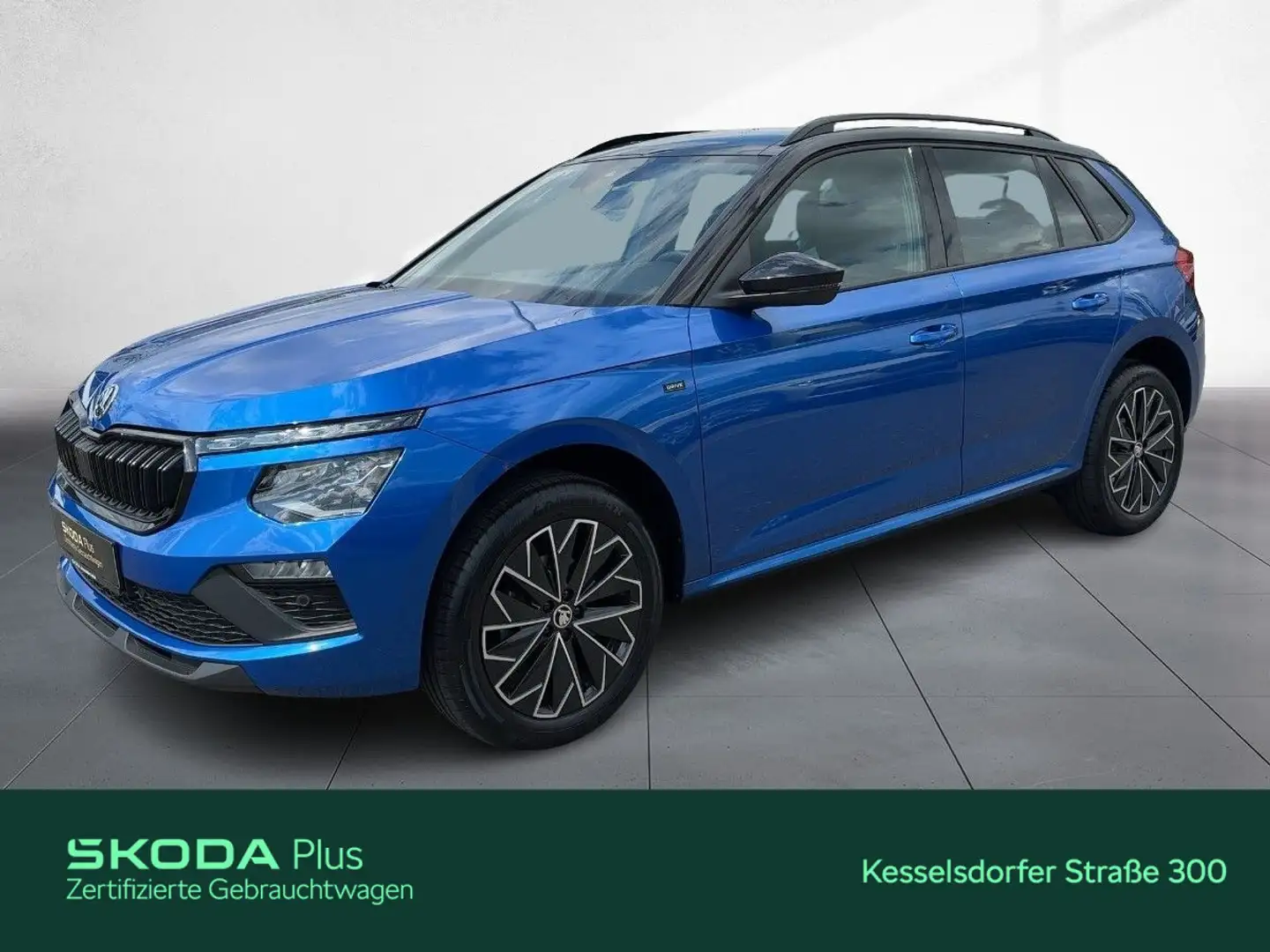 Skoda Kamiq 1.0 TSI DSG Selection ACC AHZV LED Blau - 1