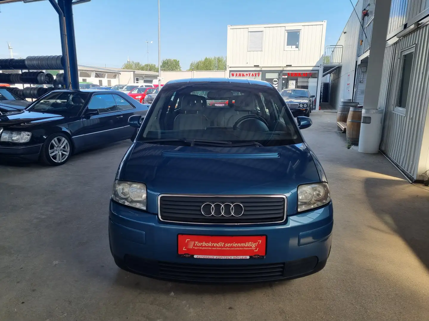 Audi A2 1,4 - guter Zustand! Blau - 2
