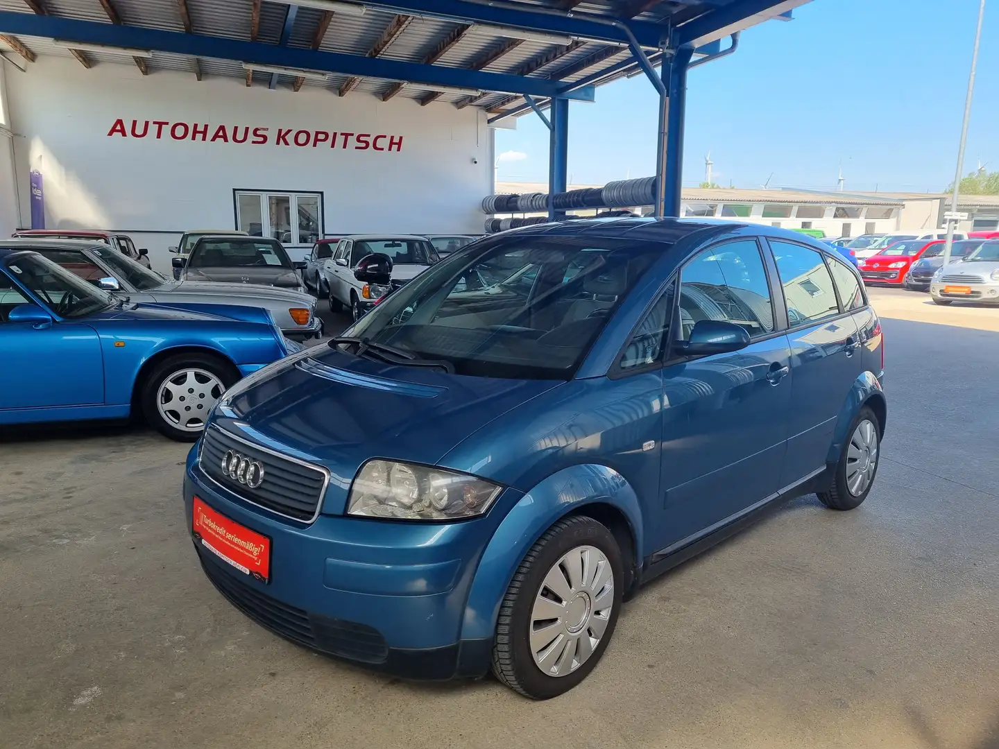 Audi A2 1,4 - guter Zustand! Blau - 1