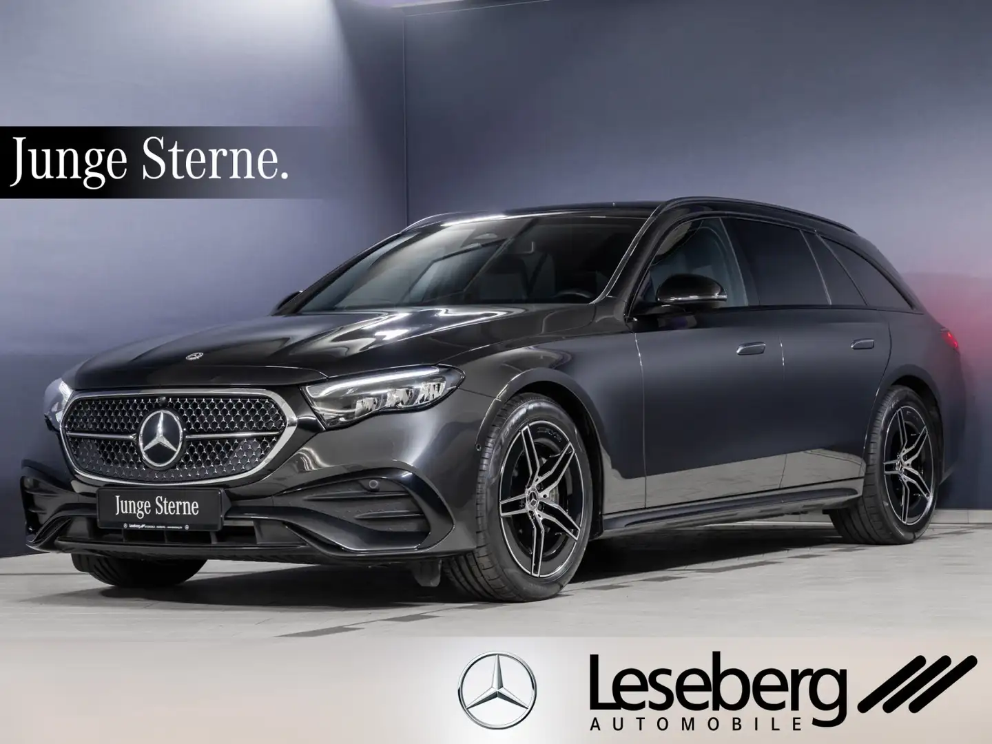 Mercedes-Benz E 220 E 220 d T AMG LED/Distronic/Kamera/Night P./DAB/ Grijs - 1