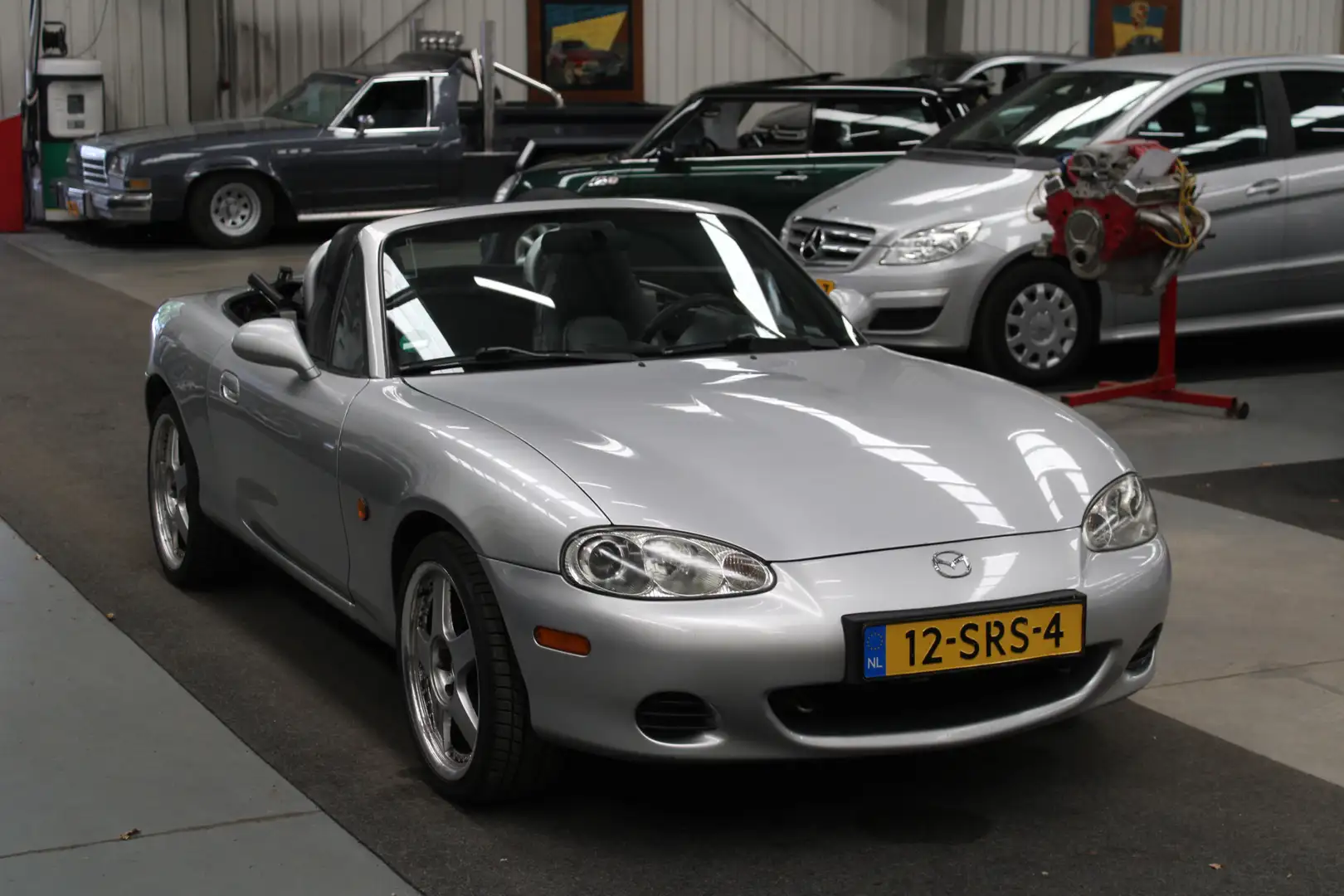 Mazda MX-5 1.6i Exclusive Stuurbekrachtiging, Leder Gris - 2