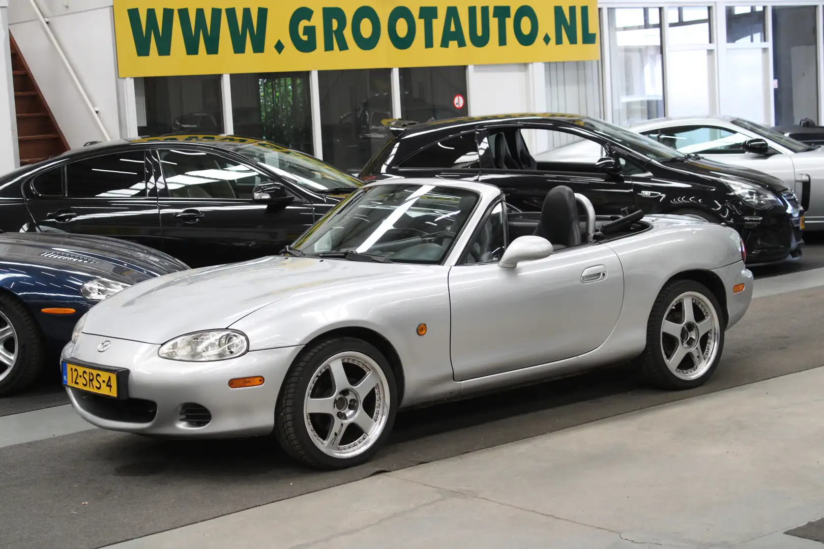 Mazda MX-5 1.6i Exclusive Stuurbekrachtiging, Leder Gris - 1