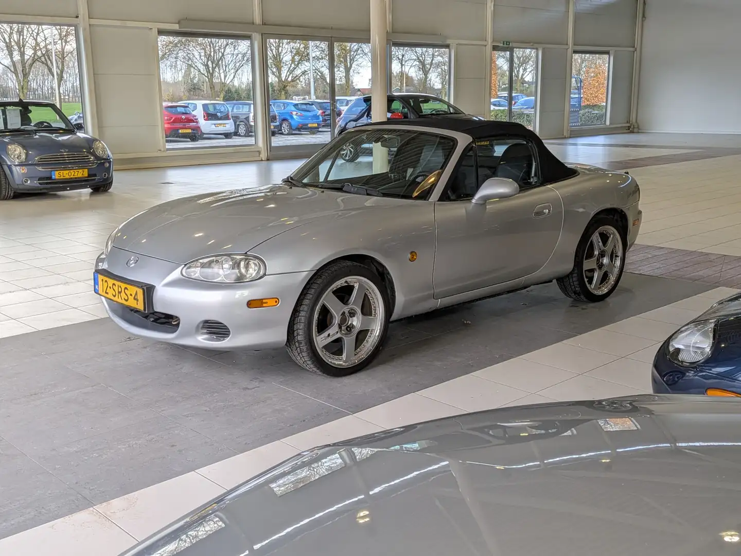 Mazda MX-5 1.6i Exclusive Stuurbekrachtiging, Leder Grijs - 2