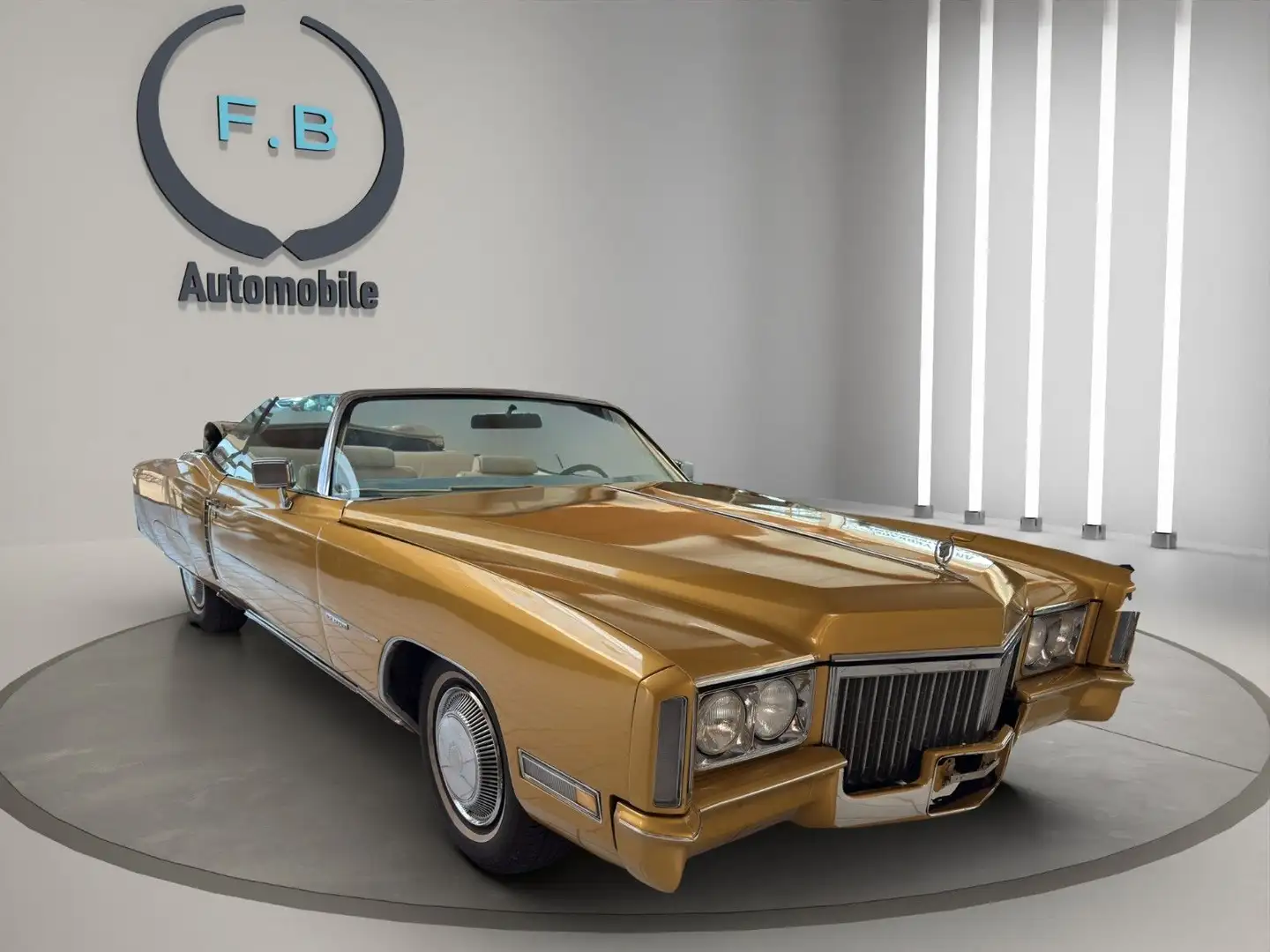 Cadillac Eldorado AUTOMATIK 8,3L BJ. 1972 H KENNZEICHEN Oro - 1