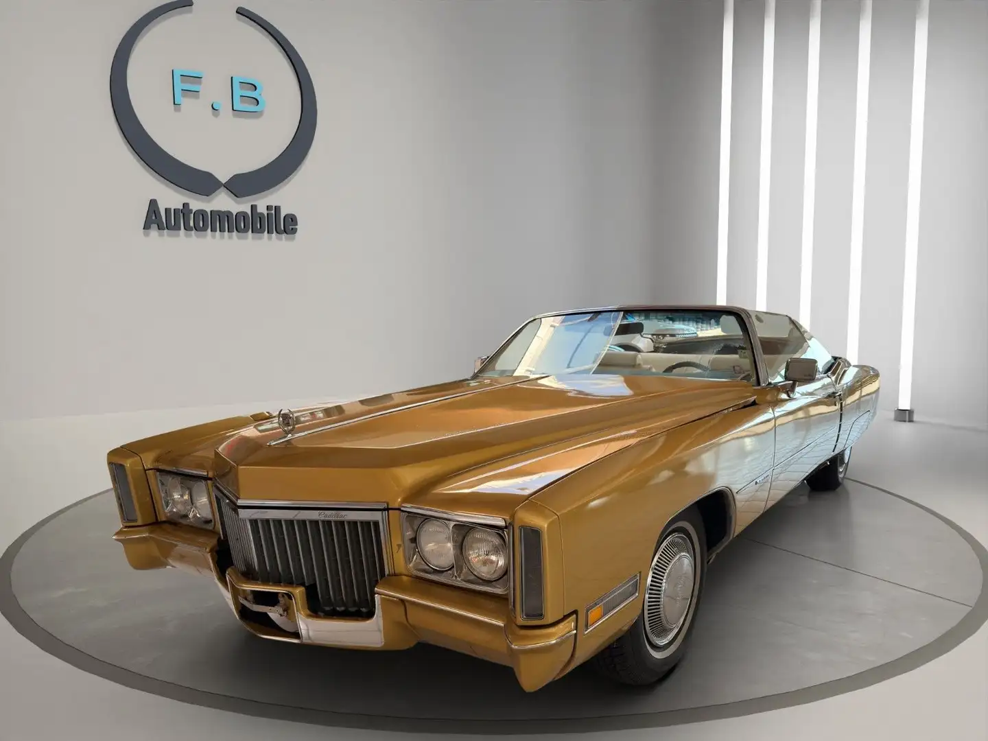 Cadillac Eldorado AUTOMATIK 8,3L BJ. 1972 H KENNZEICHEN Oro - 2