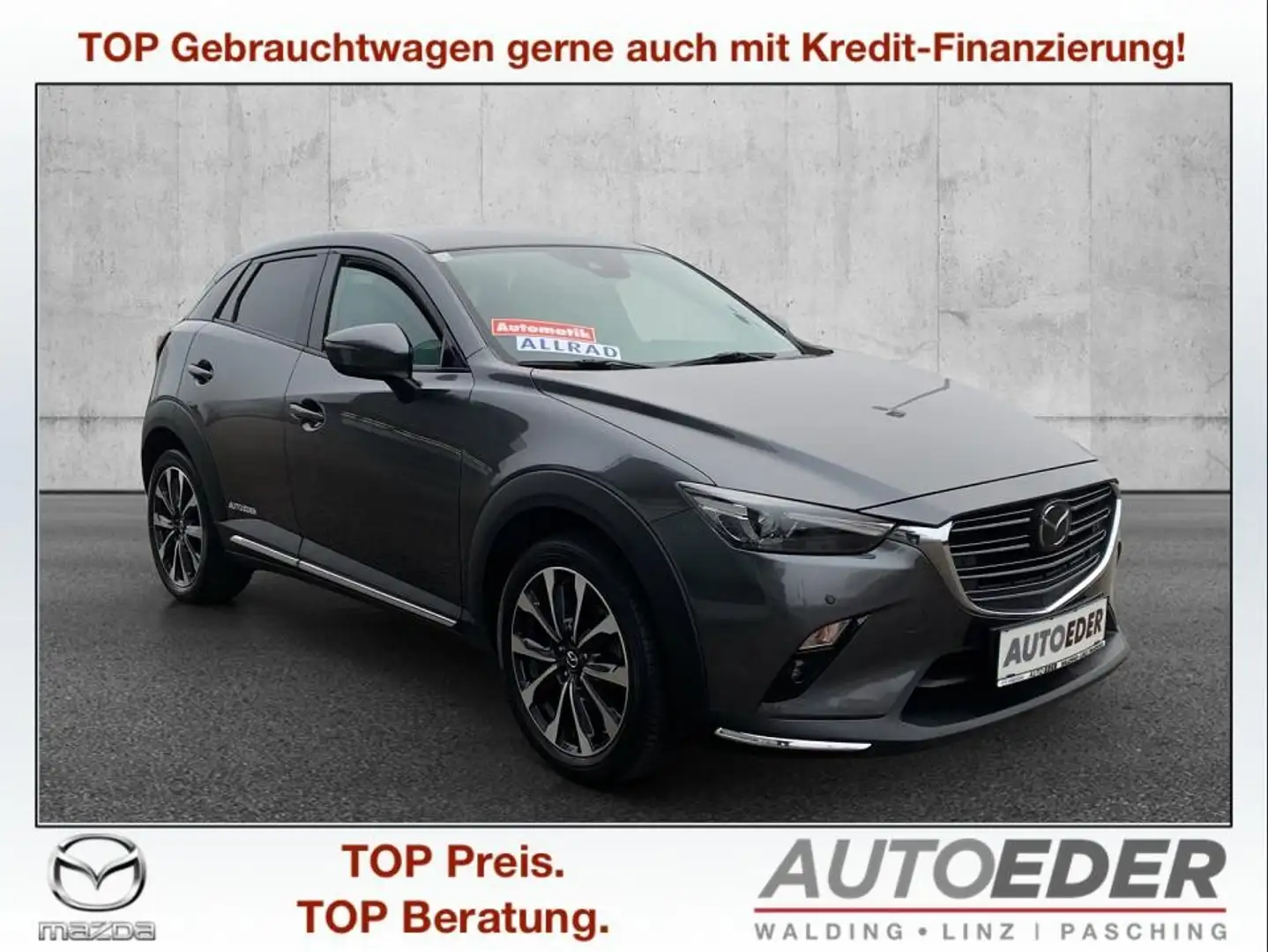 Mazda CX-3 G150 AWD Revolution Top Aut. Grau - 1