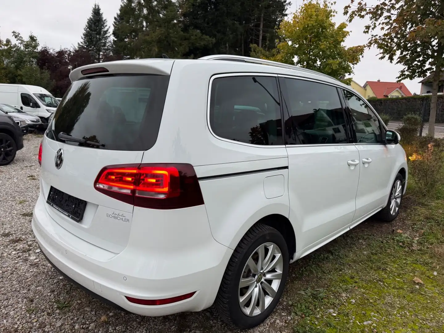 Volkswagen Sharan Highline BMT/Start-Stopp Automatik EURO 6 Weiß - 2