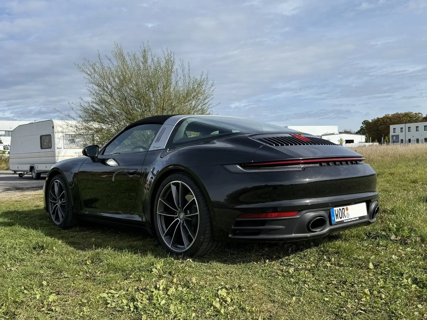 Porsche 911 Carrera 3.0 Targa 4 Bose SpoSi Sport-AGA BLIS LED Schwarz - 2