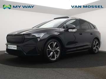 Enyaq 85 Sportline 82kWh 285PK *PANO DAK*TREKHAAK*SPORTSEATS*NAVI*ZETELVERWARMING*CRUISE*PDC*APP CONNECT*BLTH*...