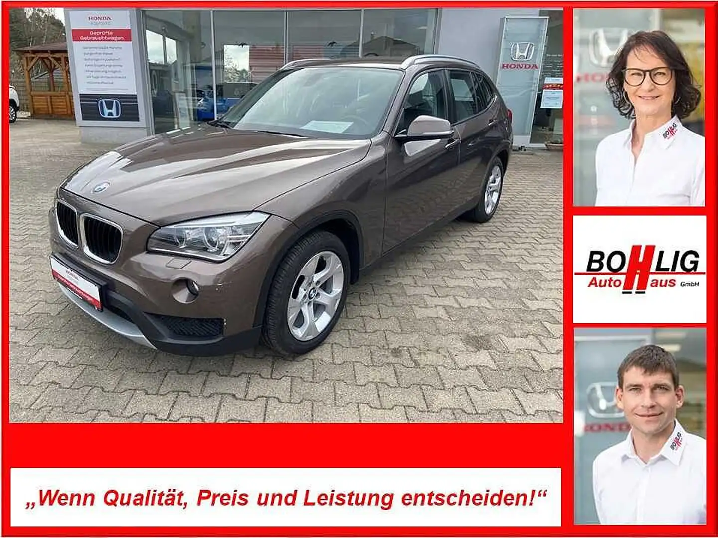 BMW X1 sDrive20i Automatik / AHK abnehmbar Marrón - 1
