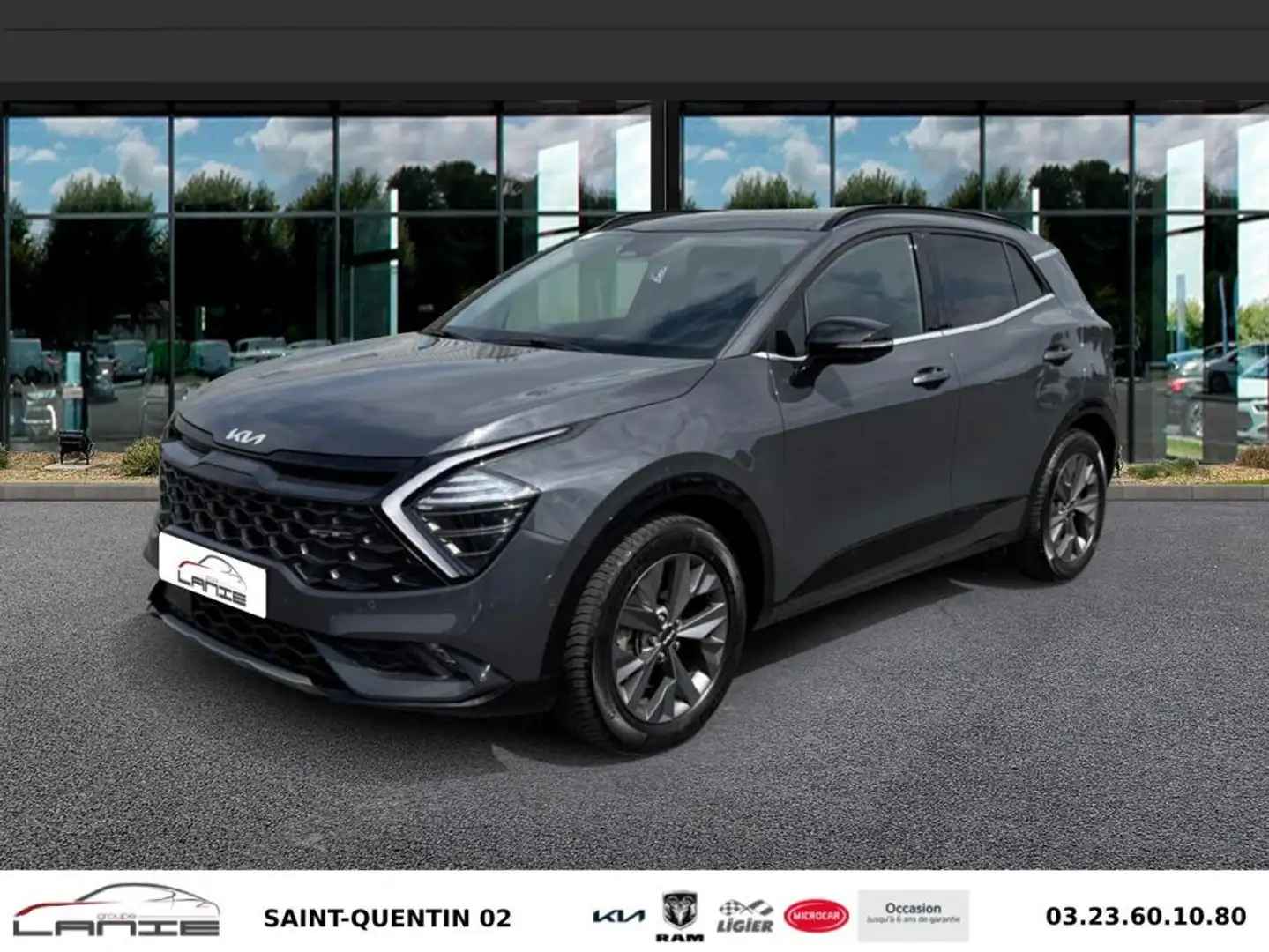 Kia Sportage 1.6 T-GDi 230ch ISG Hybride BVA6 4x2 GT Line Premi - 1