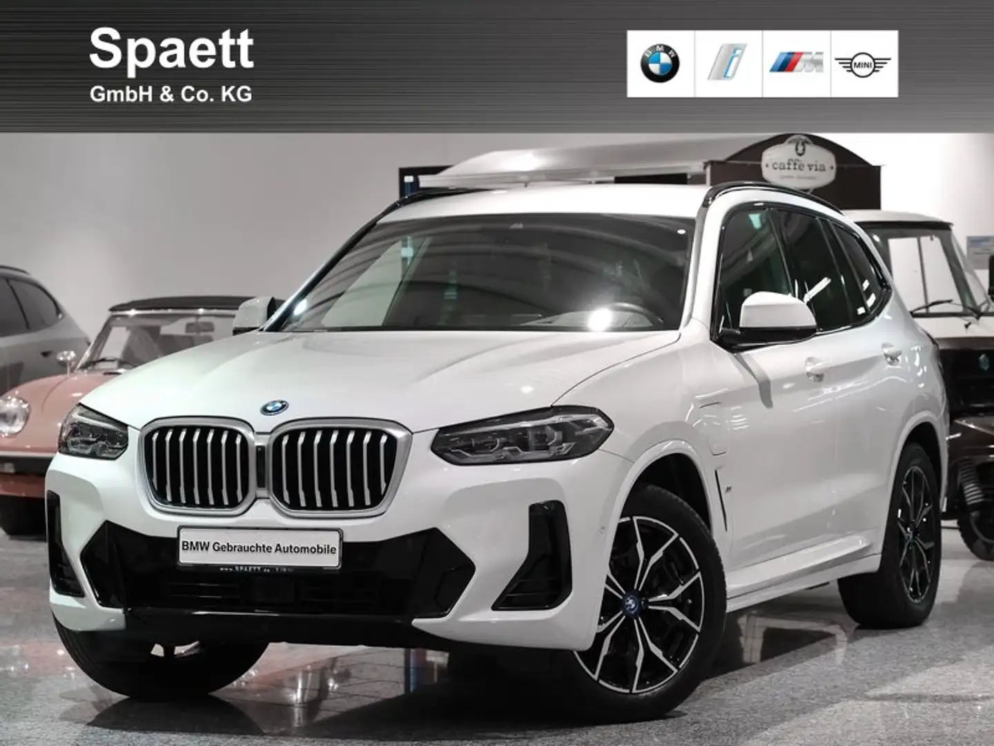 BMW X3 xDrive30e M Sport HUD ACC HarmKar AHK 19Zoll Weiß - 1