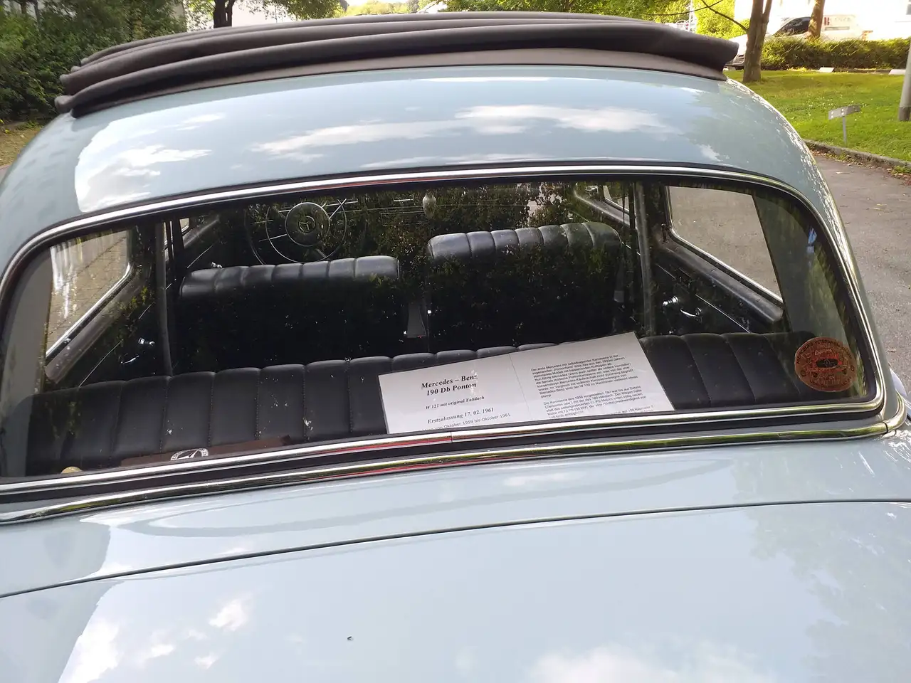 Mercedes-Benz 190 D mit seltenem Original Webasto Faltdach, foto 8
