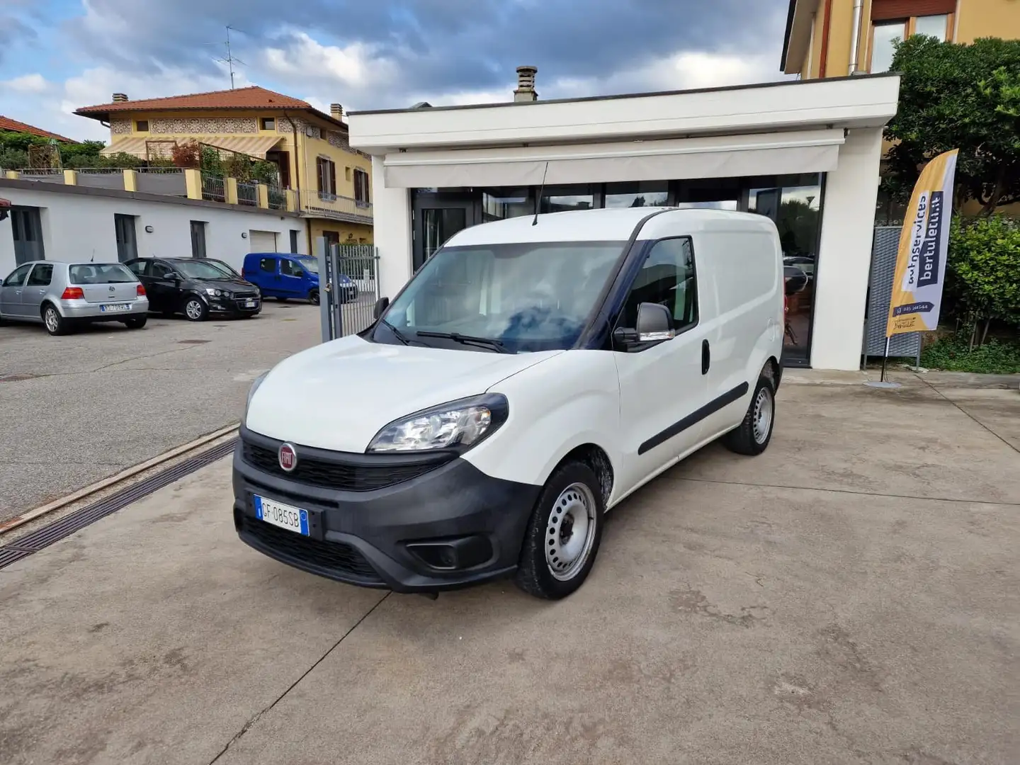 Fiat Doblo SX 1.400 metano n1 Wit - 1