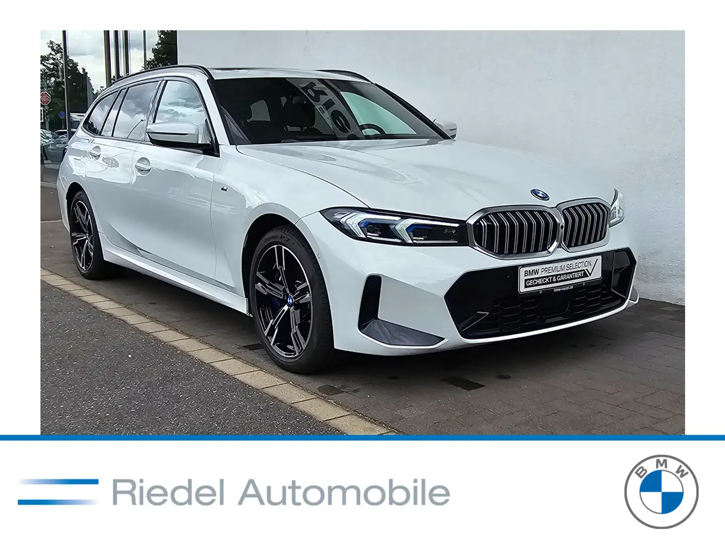 BMW 330 e Touring M Sportpaket*AHK*Pano*DAPro*HiFi* Weiß - 1