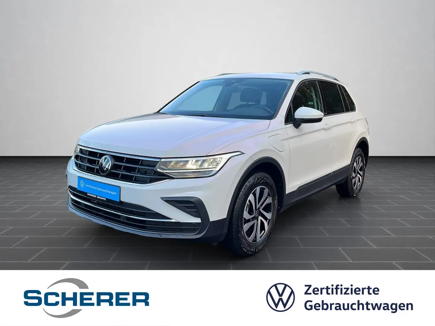 Volkswagen Tiguan 1.4 TSI, eHybrid, DSG, AHK, SHZ, EKLAPPE, Weiß - 1