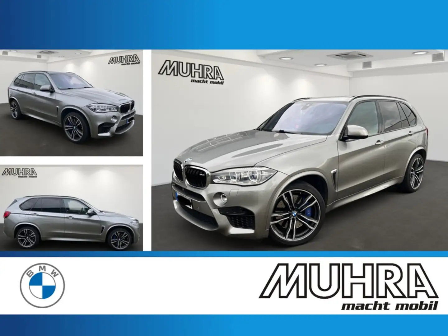 BMW X5 M Navi Prof. M Drivers Package Panorama AHK Grau - 1