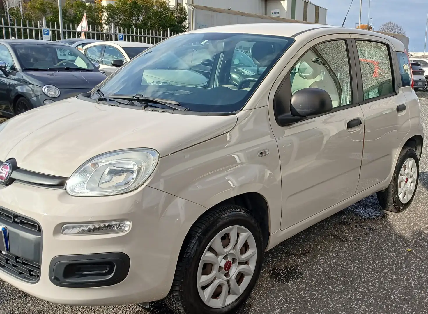 Fiat Panda Panda 0.9 t.air t. natural power Lounge 80cv E6 Beige - 2