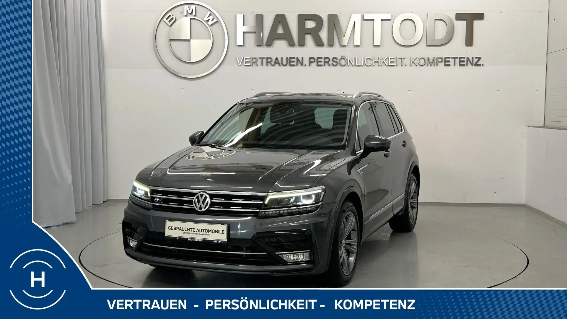 Volkswagen Tiguan 2,0 TDI 4Motion *R-Line Sportpaket* Grau - 1