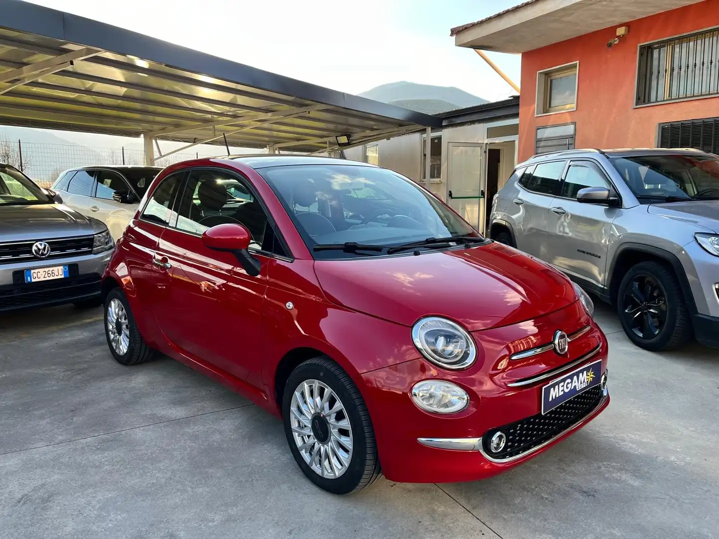 Fiat 500 500 1.3 mjt Lounge 95cv Rosso - 2