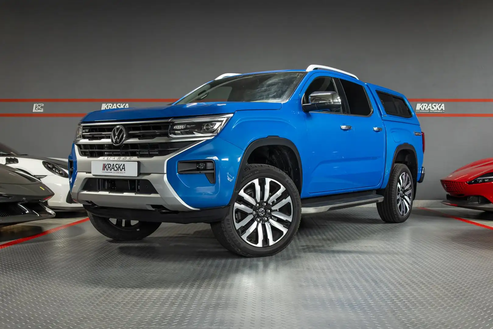 Volkswagen Amarok 3.0 V6 TDI Aventura 4M H&K STHZ *Hardtop* Azul - 1