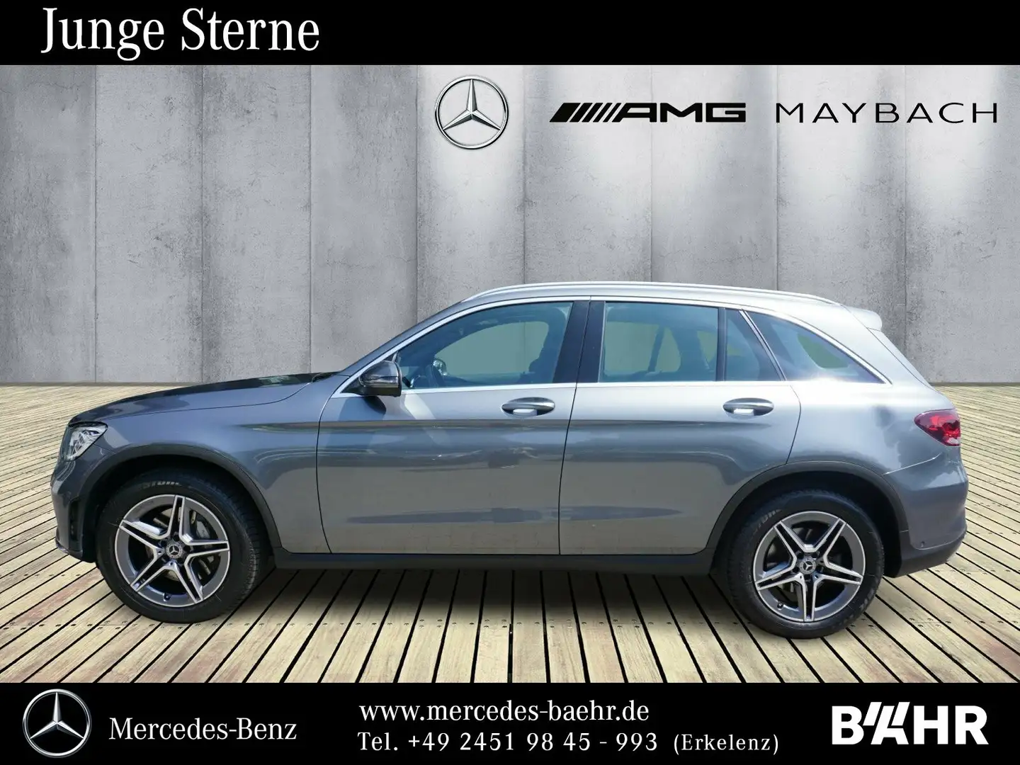 Mercedes-Benz GLC 300 GLC 300 d 4M AMG/MBUX/LED/Pano/AHK/RFK/LMR-19" Grau - 2