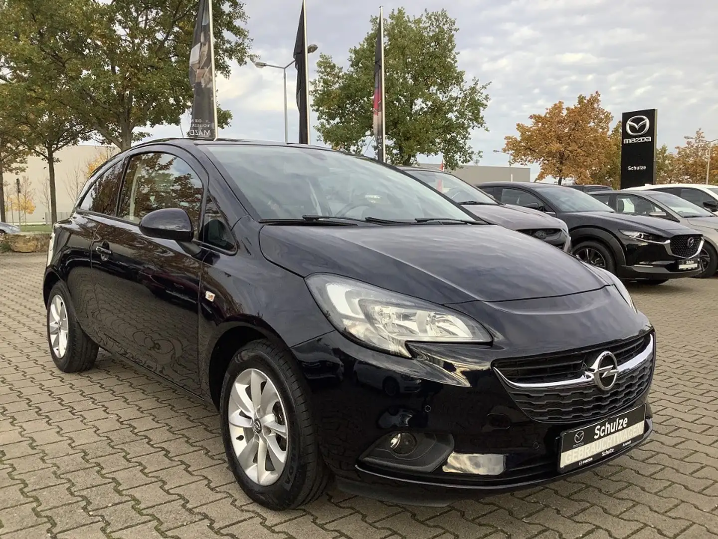 Opel Corsa-e 1.4 ON Rückfahrkamera 8fach bereift Blau - 1